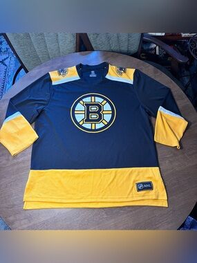 NHL Boston Bruins Home Jersey Black Sz XL Men’s Hockey